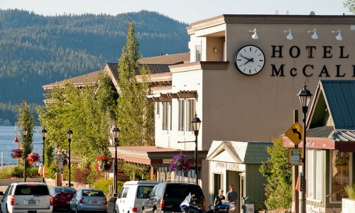 McCall Idaho Tourism Downtown