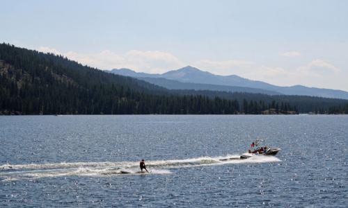Payette Lake McCall Idaho Waterskiing