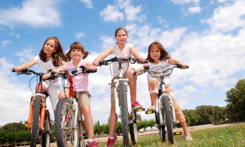 McCall Idaho Kids Biking