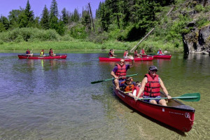 Lake & Stream Fun at our Idaho Guest Ranch