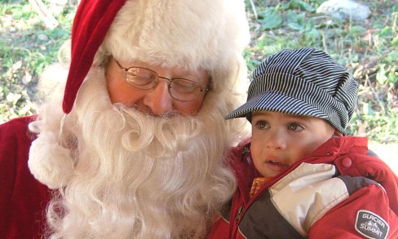 North Pole Express Train in McCall Idaho