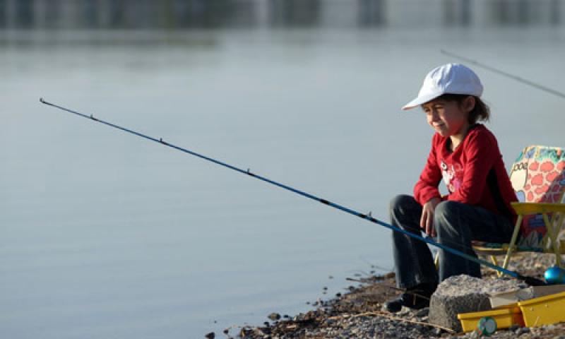 Kid Fishing